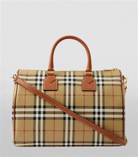 burberry bowling bee bag|burberry medium check bowling bag.